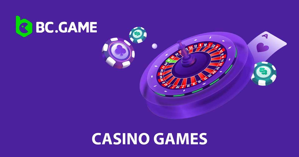 Games of crypto casino BC Game